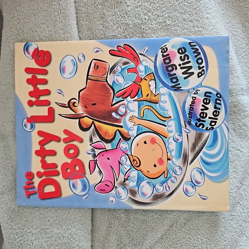 THE DIRTY LITTLE BOY children's book Fun story, great pictures NWT